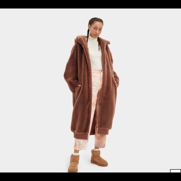 Ugg Koko Oversized Faux Fur Coat 